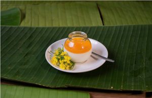 Panna cotta chanh leo